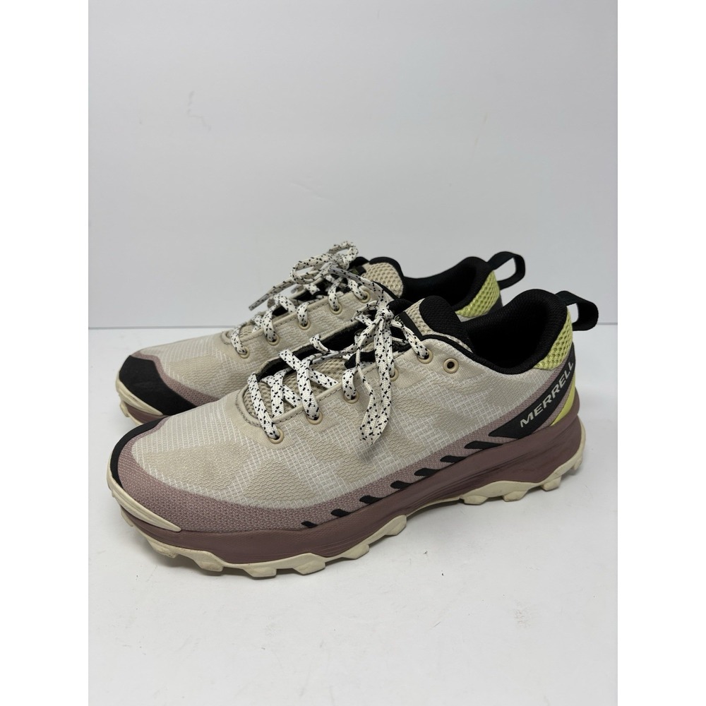 Merrell Speed Eco Oyster Burlwood Waterproof Hiking Shoe Women's 10.5